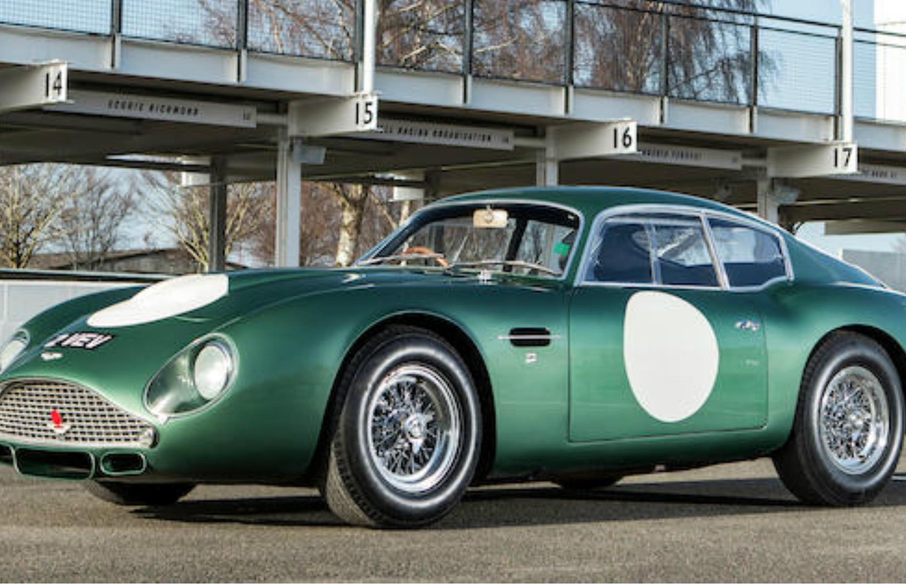 1961 Aston Martin Zagato – $12.8 million (£10.08m)